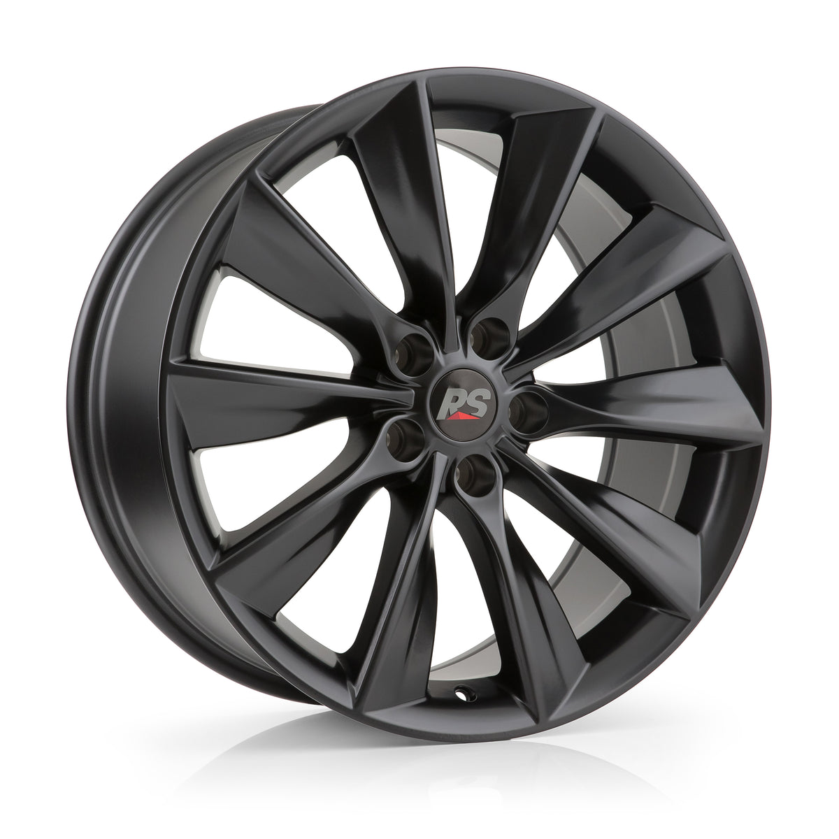 RS Satin Black 19x9.0 5x120 Wheels - *TS01-1912072SB