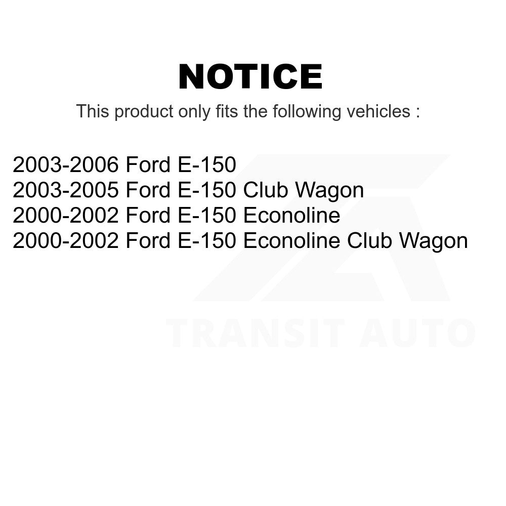 Rear Brake Drum 8-9741 For Ford E-150 Econoline Club Wagon