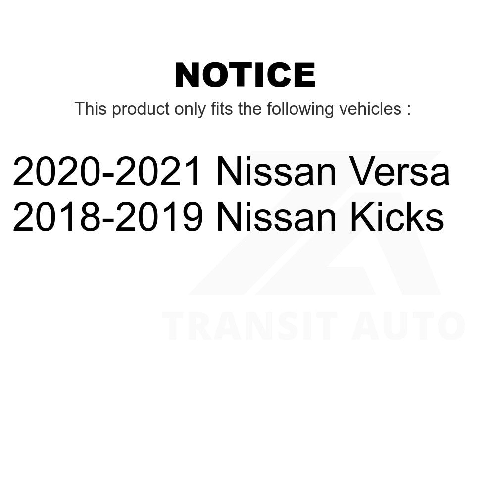 Rear Brake Drum 8-97907 For Nissan Kicks Versa