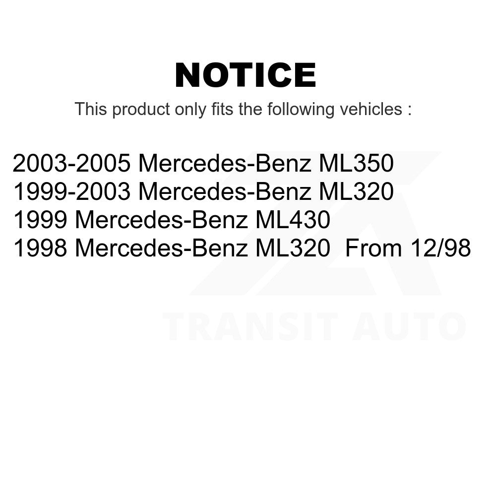 Rear Ceramic Disc Brake Pads TEC-875 For Mercedes-Benz ML320 ML350 ML430