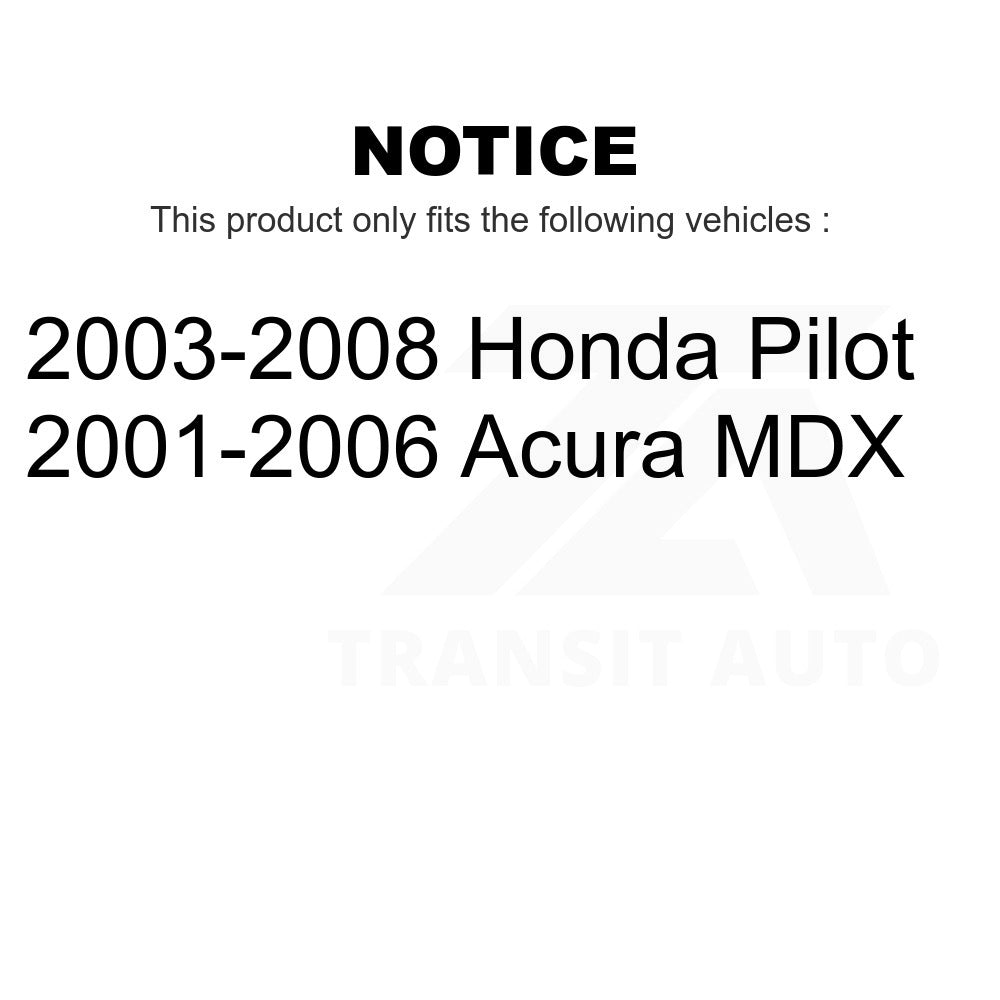 Rear Disc Brake Rotor 8-980032 For Honda Pilot Acura MDX