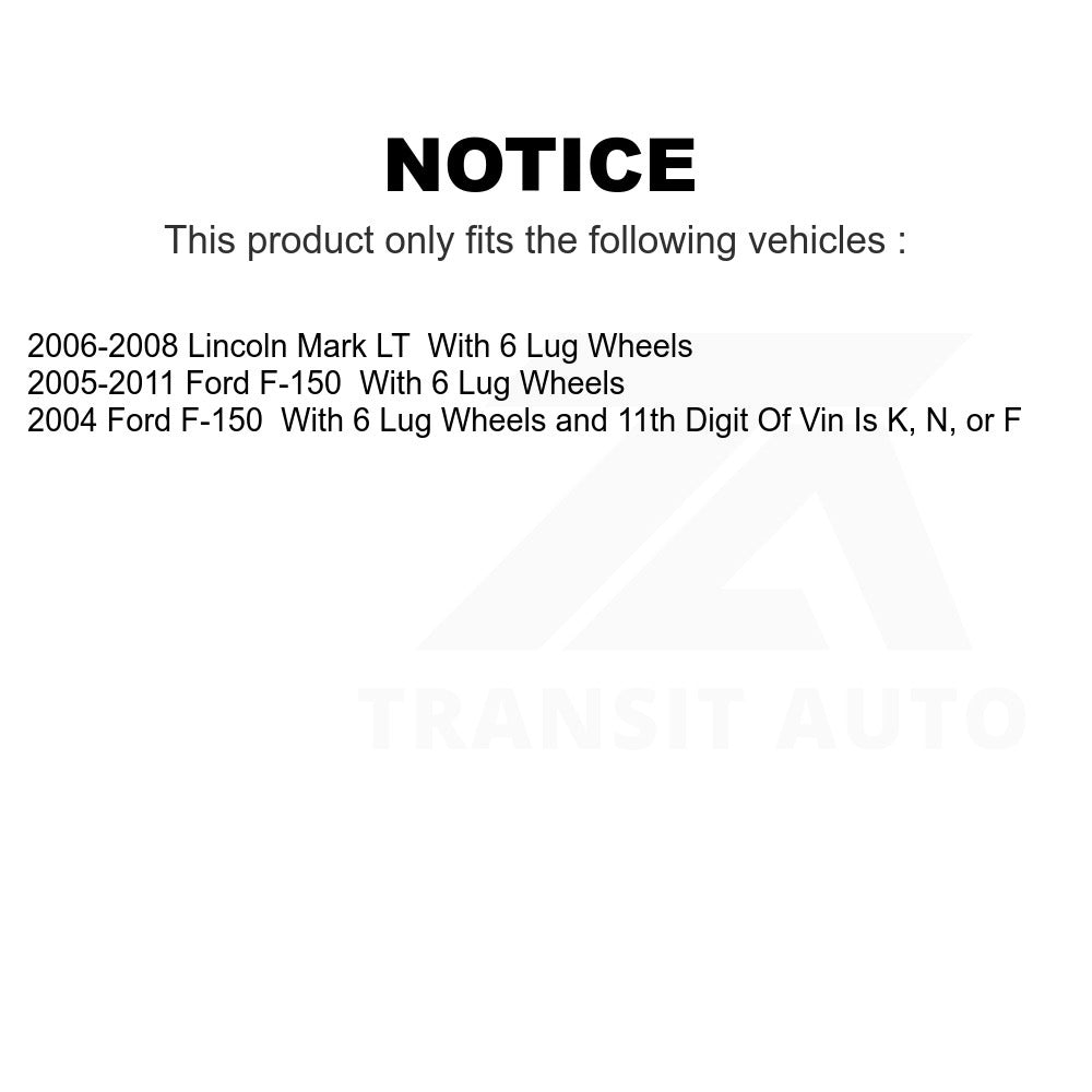 Rear Disc Brake Rotor DS1-680182 For Ford F-150 Lincoln Mark LT