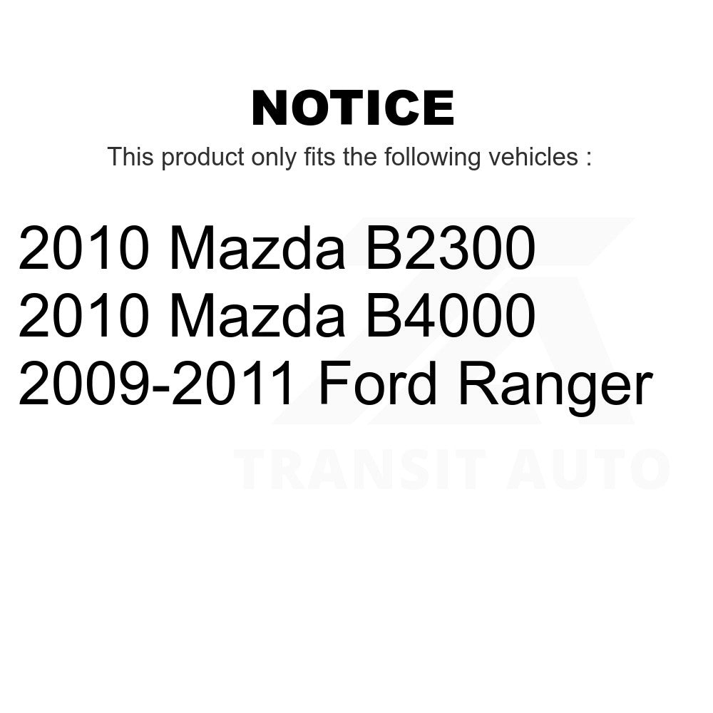 Rear Disc Brake Rotor GCR-680898 For Ford Ranger Mazda B2300 B4000