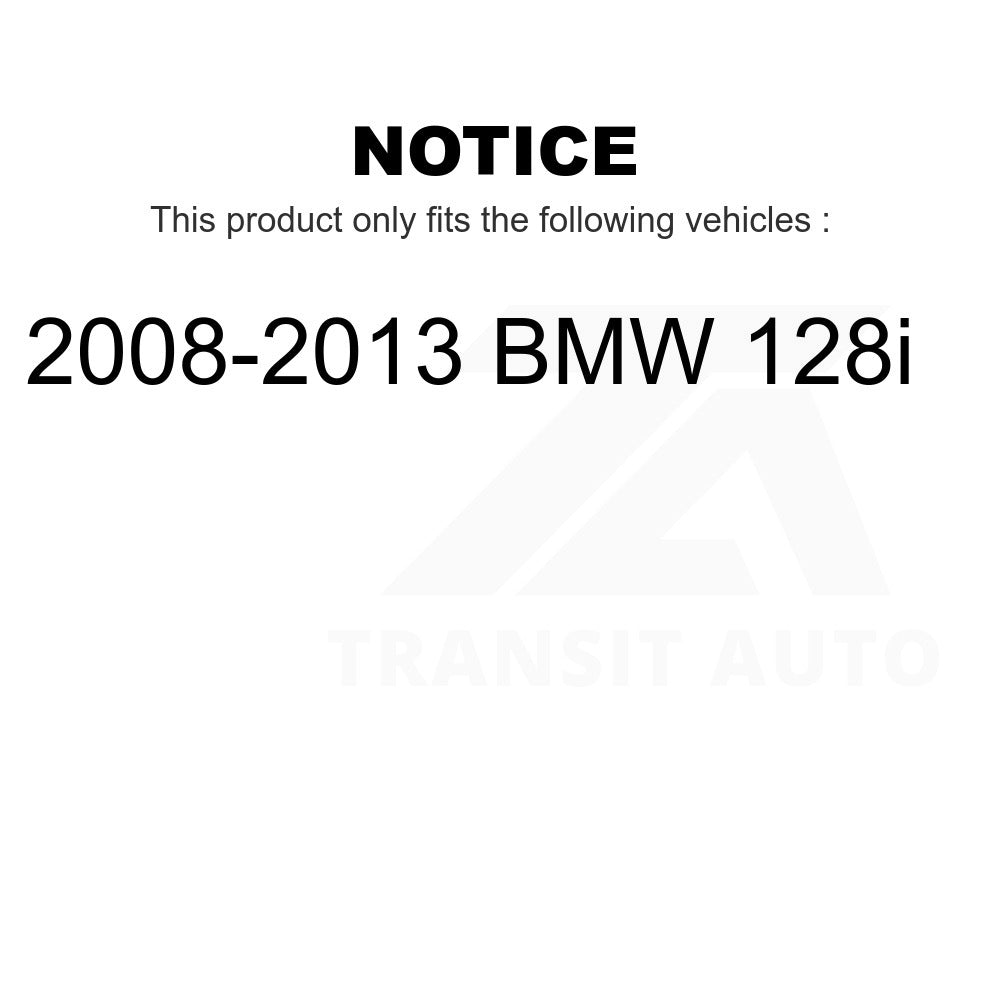 Rear Disc Brake Rotor GCR-980692 For 2008-2013 BMW 128i