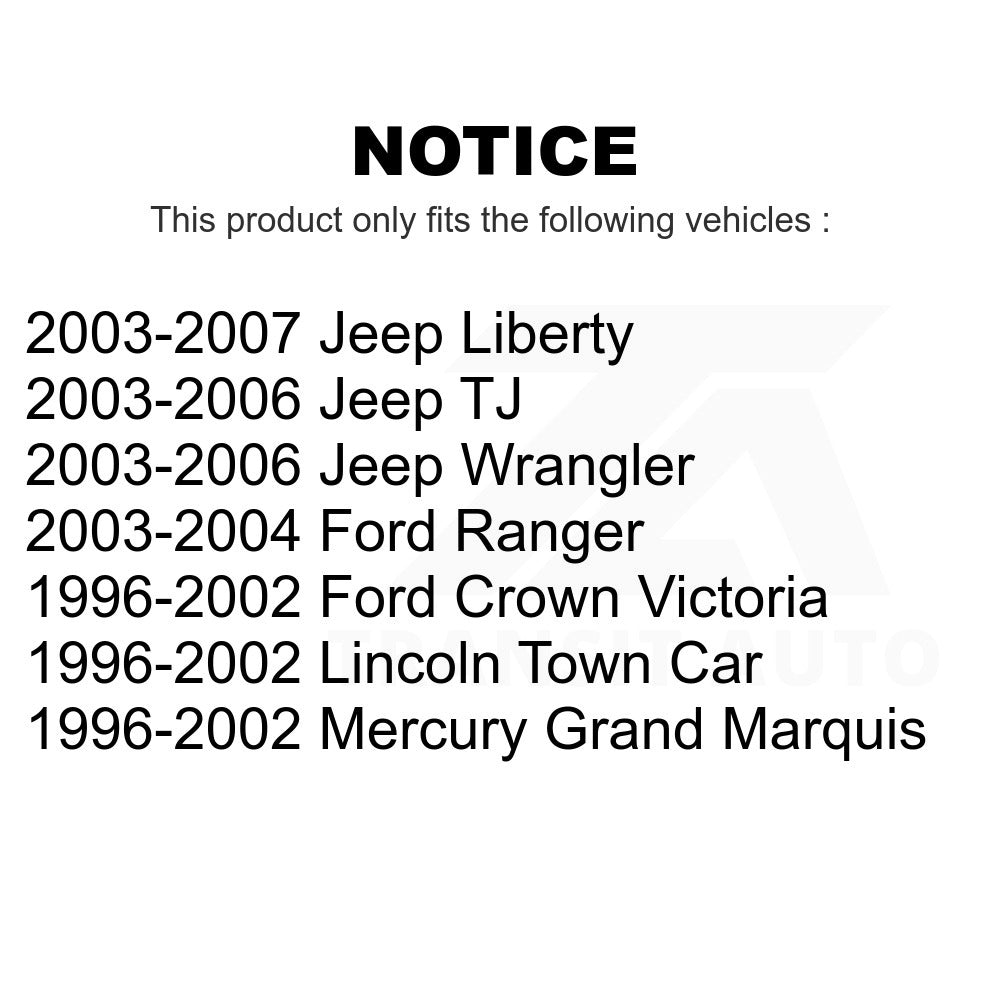 Rear Parking Brake Shoe NB-745B For Jeep Liberty Ford Ranger Wrangler Mercury Grand Marquis Lincoln Town Car Crown Victoria TJ