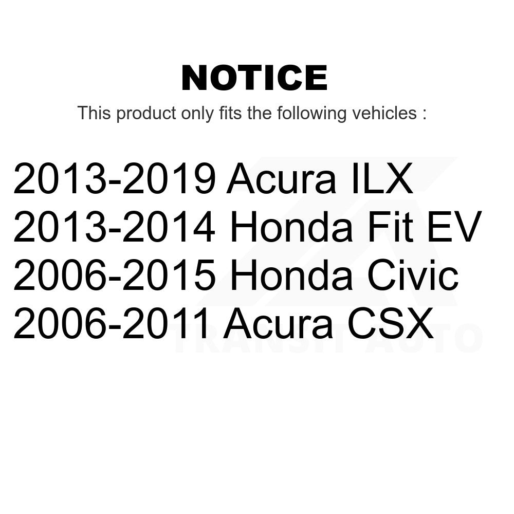 Rear Right Suspension Stabilizer Bar Link Kit 72-K750126 For Honda Civic Acura ILX Fit CSX