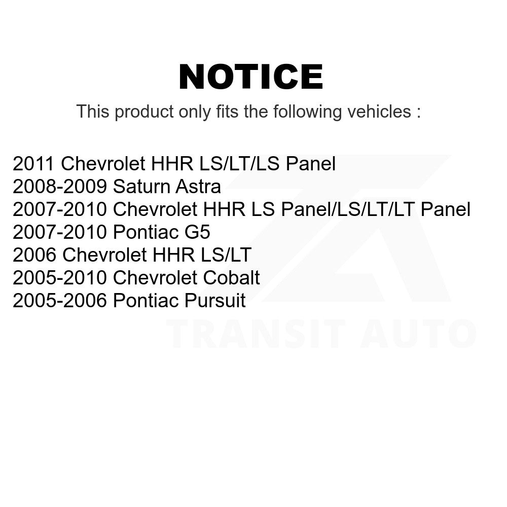 Rear Shock Absorber 78-5779 For Chevrolet Cobalt HHR Pontiac G5 Saturn Astra Pursuit