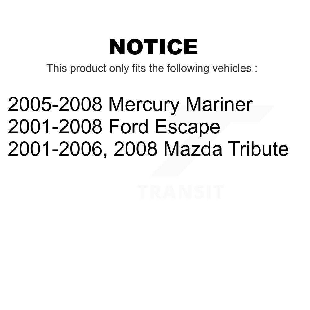Rear Suspension Ball Joints Pair For Ford Escape Mazda Tribute Mercury Mariner KTR-101349