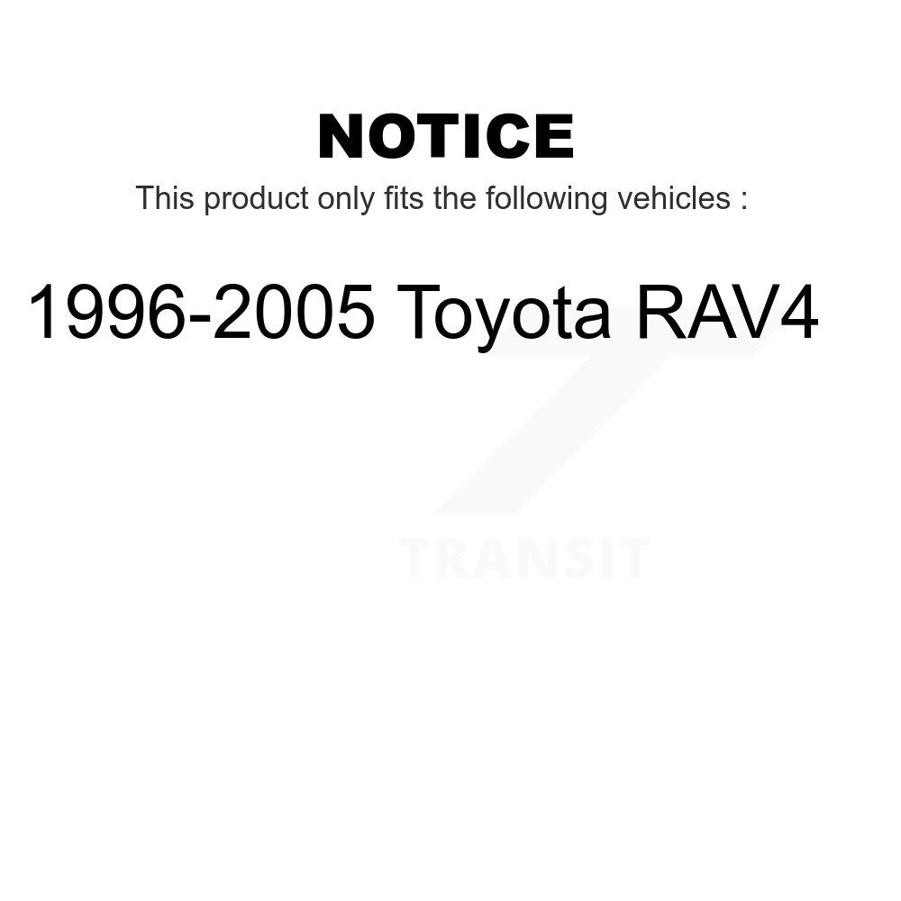 Rear Suspension Shock Absorber Pair For 1996-2005 Toyota RAV4 K78-100278