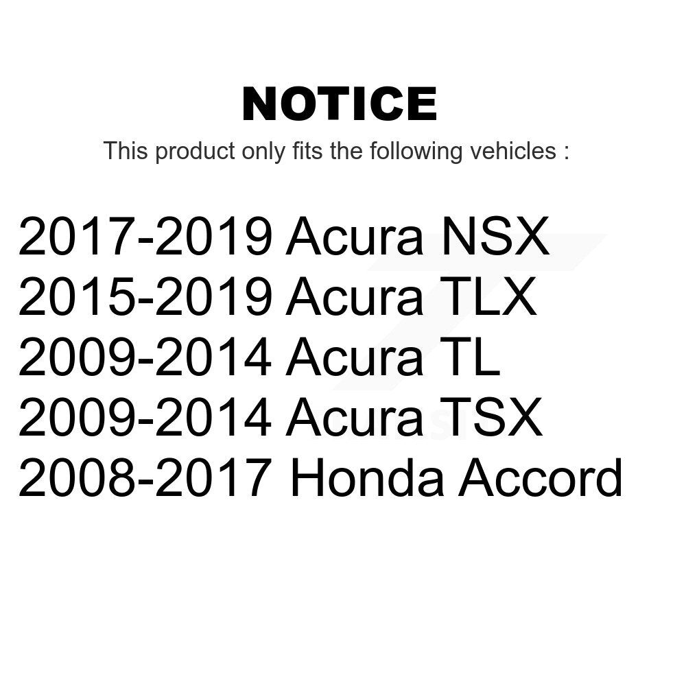 Rear Suspension Stabilizer Bar Link Kit For Honda Accord Acura TLX TL TSX NSX KTR-101070