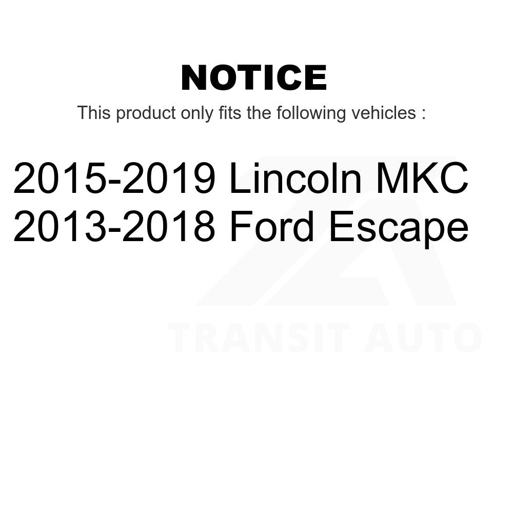 Rear Suspension Stabilizer Bar Link Kit TOR-K750743 For Ford Escape Lincoln MKC