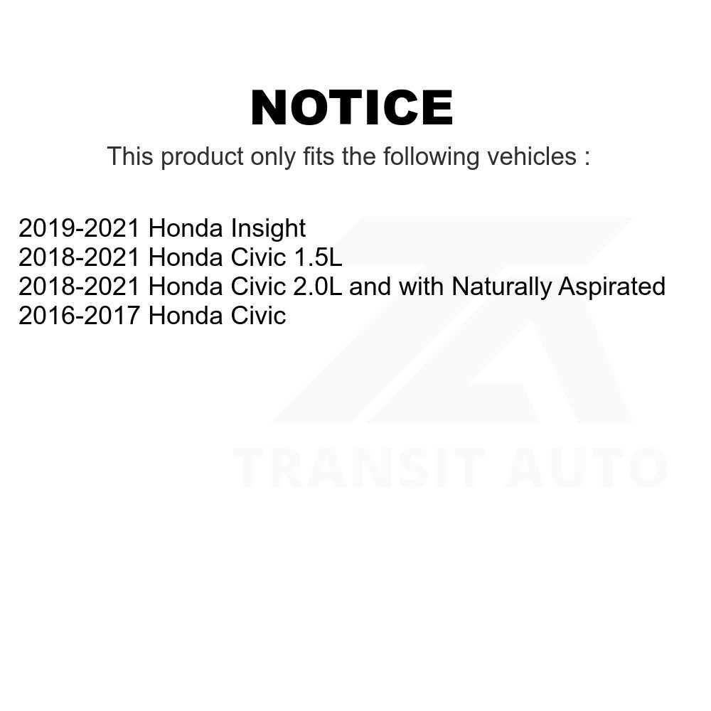 Rear Suspension Stabilizer Bar Link Kit TOR-K750874 For Honda Civic Insight