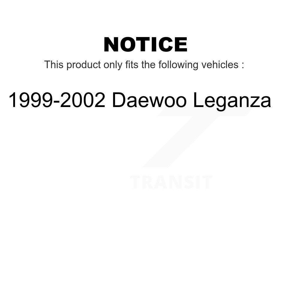 Rear Suspension Stabilizer Bar Link Pair For 1999-2002 Daewoo Leganza KTR-101003
