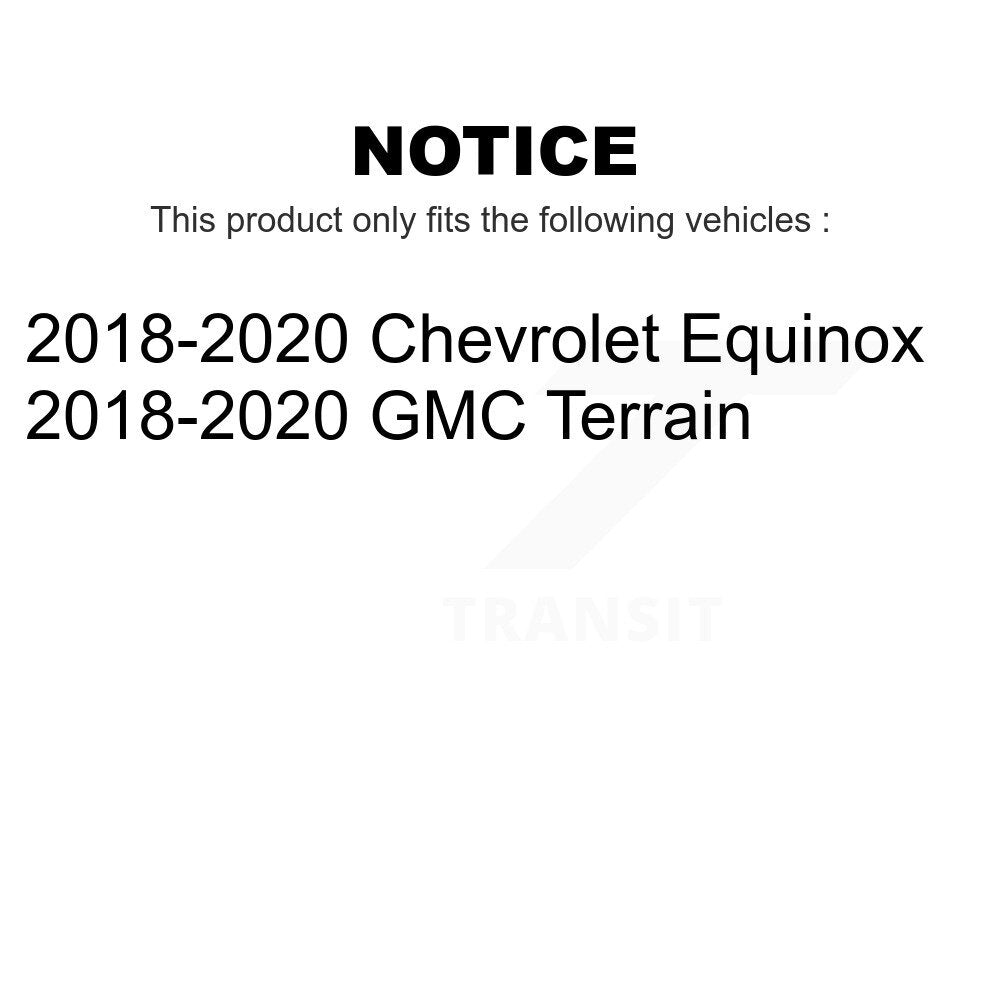 Rear Suspension Stabilizer Bar Link Pair For 2018-2020 Chevrolet Equinox GMC Terrain KTR-104287