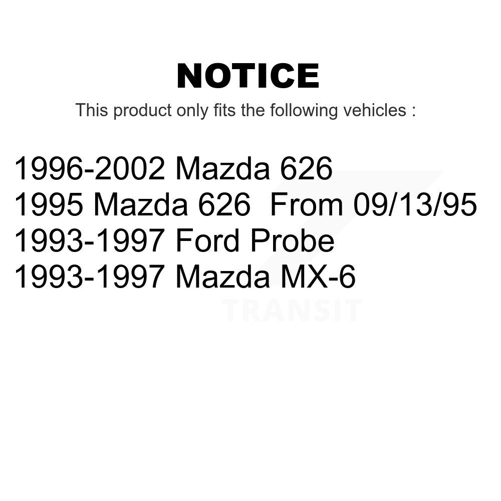 Rear Suspension Stabilizer Bar Link Pair For Mazda 626 Ford Probe MX-6 KTR-101000
