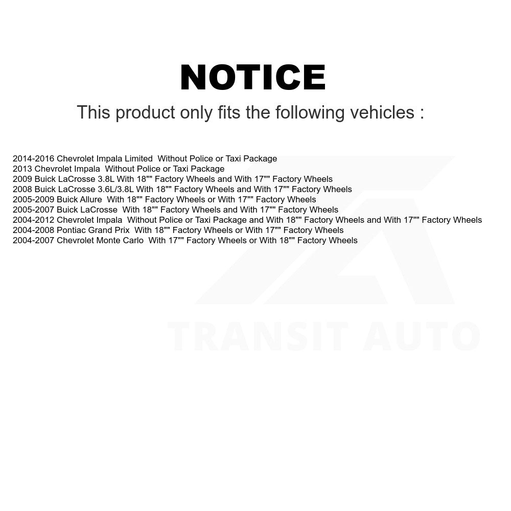 Rear Suspension Strut 78-72471 For Chevrolet Impala Pontiac Grand Prix Buick LaCrosse Limited Monte Carlo Allure