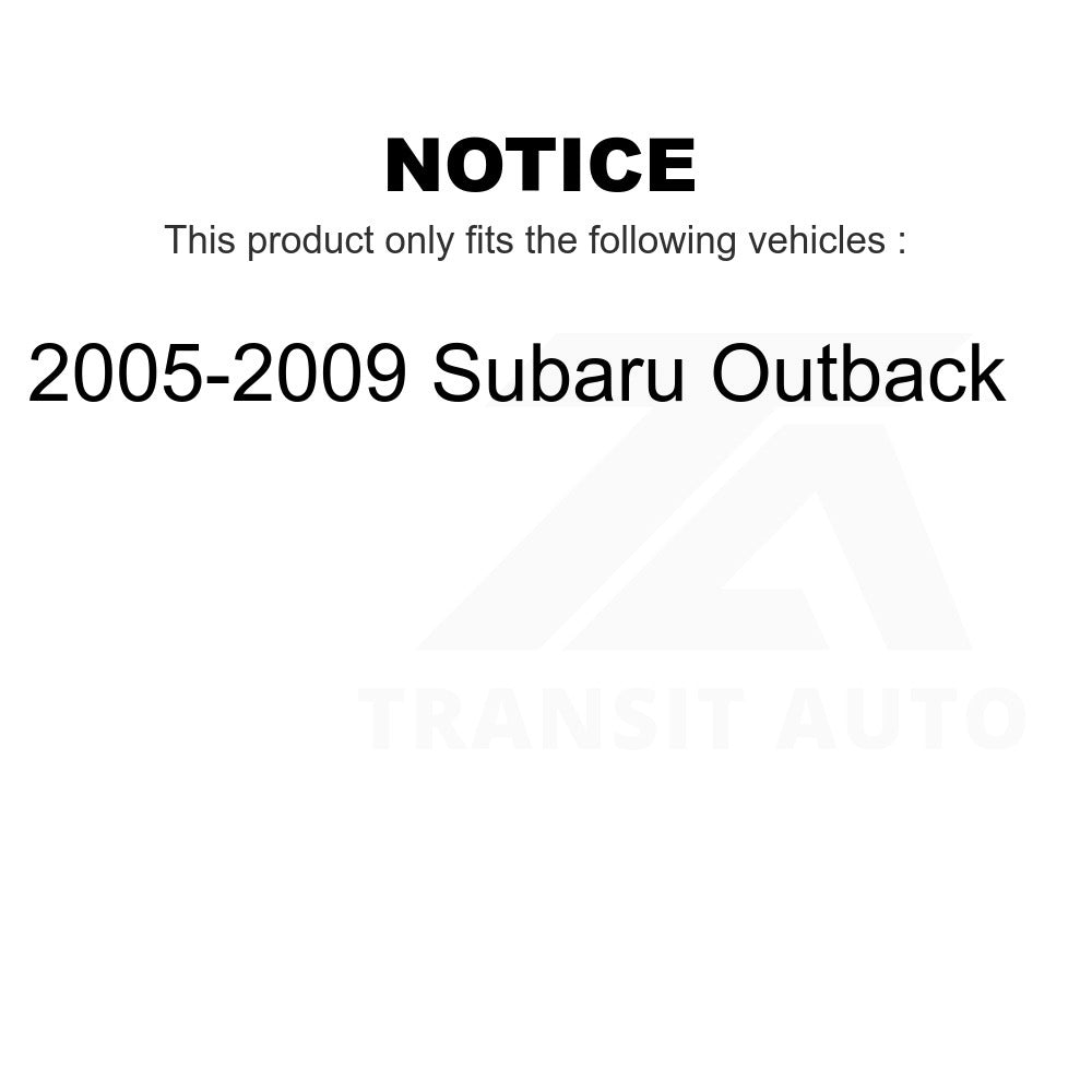 Rear Suspension Strut Coil Spring Assembly 78A-15920 For 2005-2009 Subaru Outback