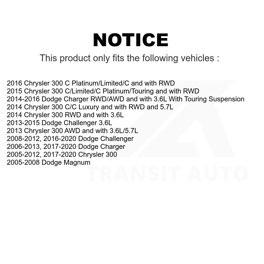 Rear Upper Forward Suspension Control Arm 72-CK641787 For Dodge Charger Chrysler 300 Challenger Magnum