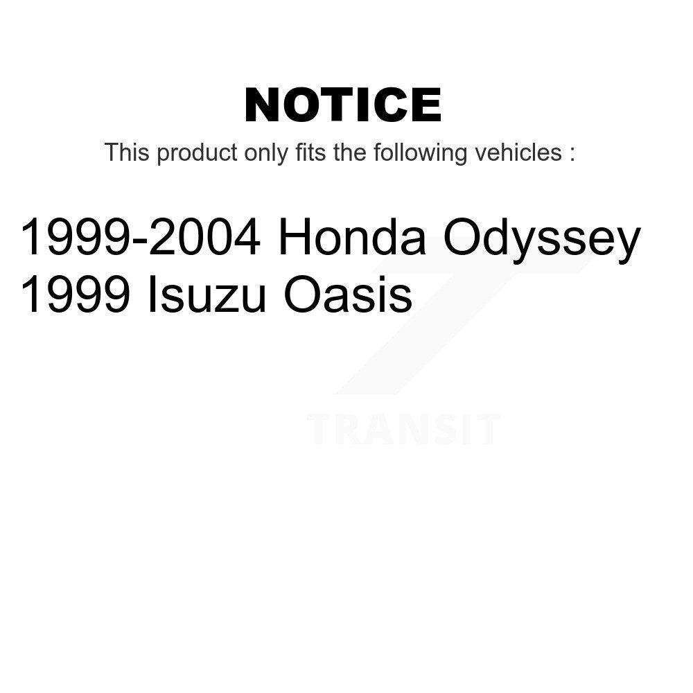 Rear Wheel Bearing And Hub Assembly Pair For Honda Odyssey Isuzu Oasis K70-100588