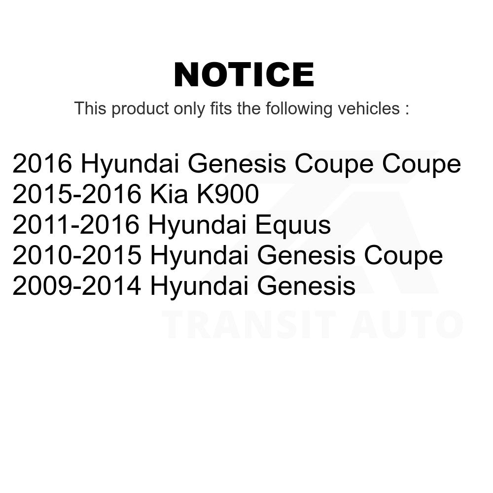 Rear Wheel Bearing Hub Assembly 70-512417 For Hyundai Genesis Coupe Equus Kia K900