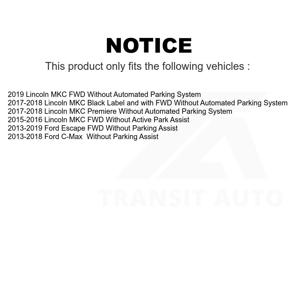 Rear Wheel Bearing Hub Assembly 70-512499 For Ford Escape Lincoln MKC C-Max