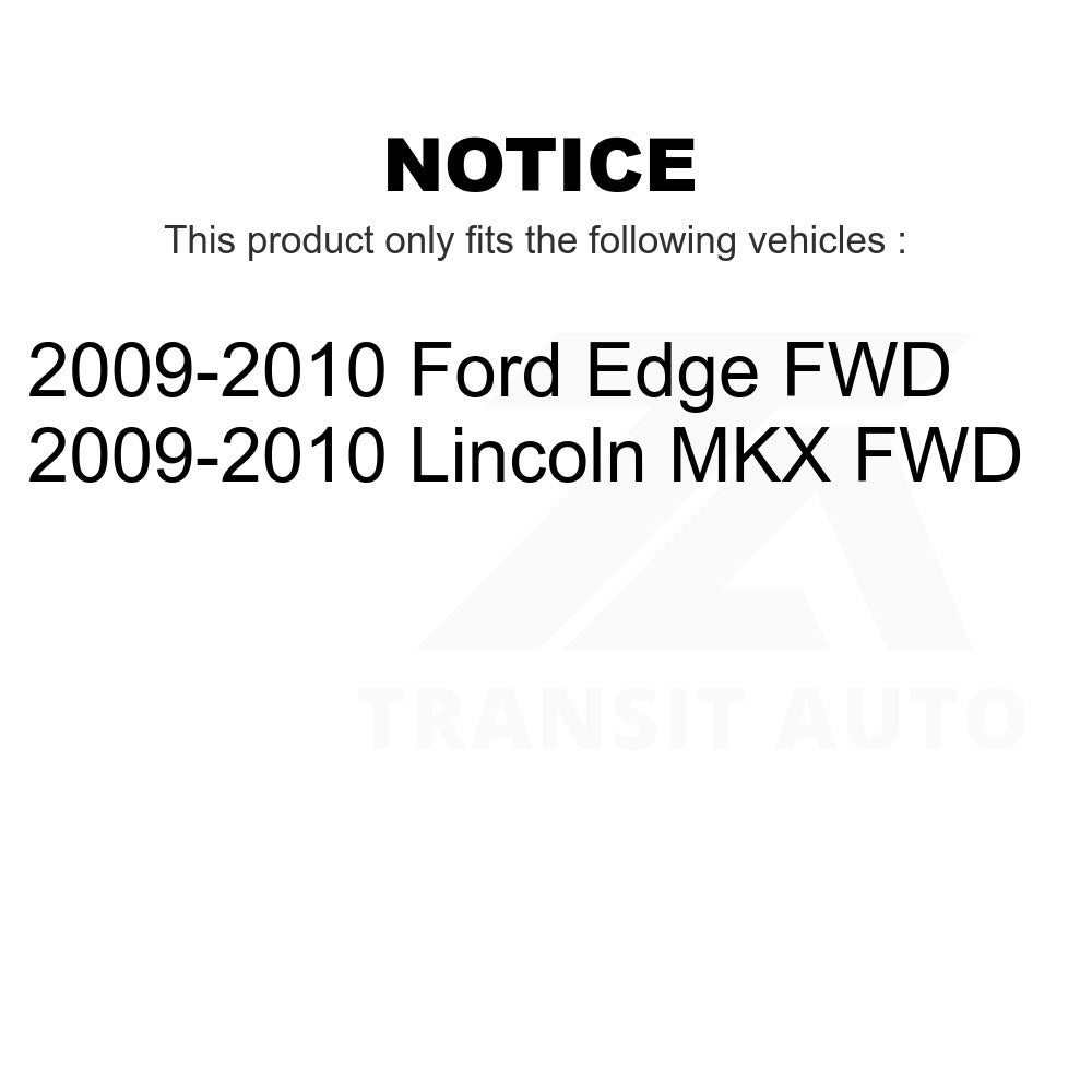 Rear Wheel Bearing Hub Assembly 70-KH2010 For 2009-2010 Ford Edge Lincoln MKX FWD