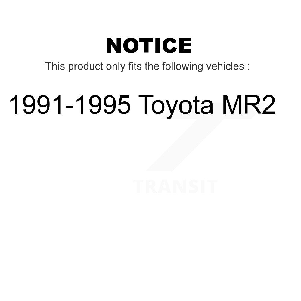 Rear Wheel Bearing Pair For 1991-1995 Toyota MR2 K70-101045