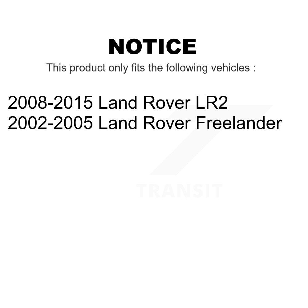 Rear Wheel Bearing Pair For Land Rover LR2 Freelander K70-101060