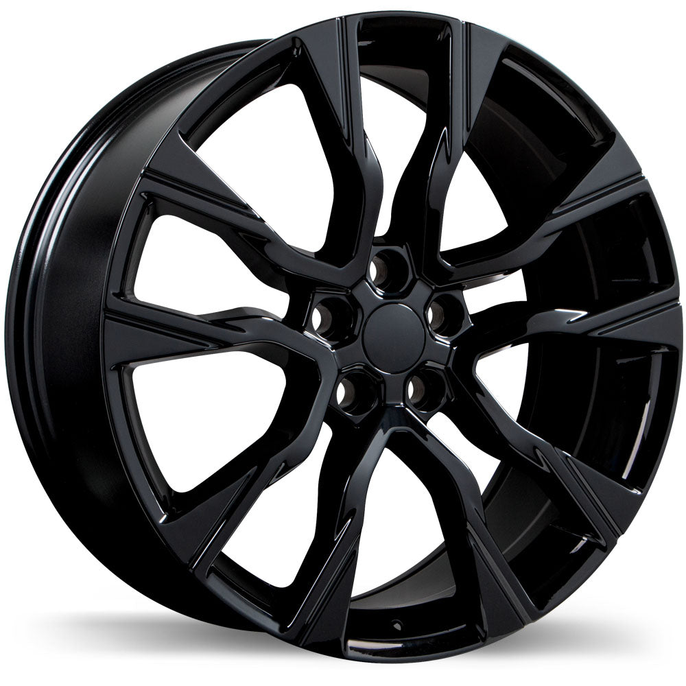 Replika R251 20x9.0 5x108mm +45 63.4mm BLK