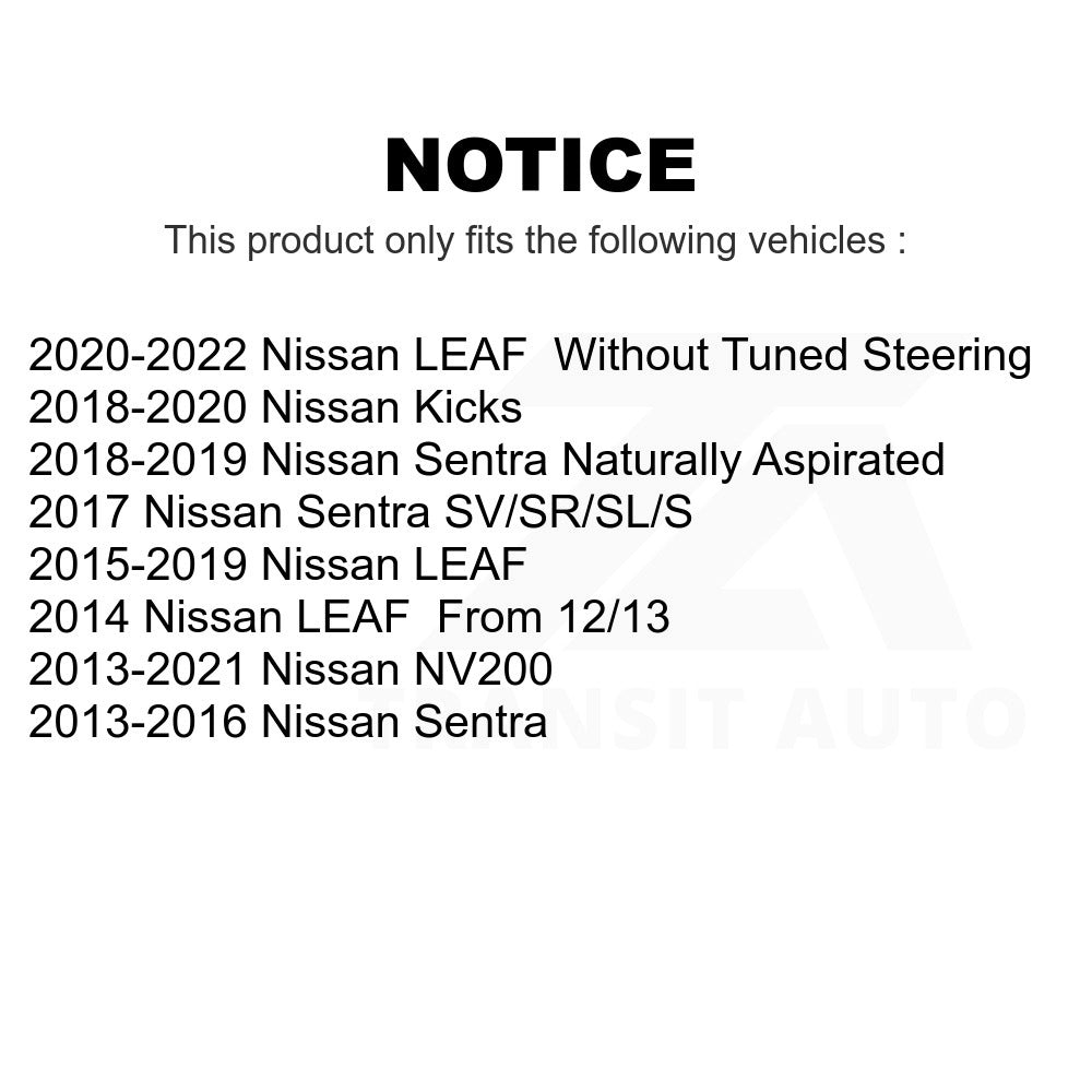 Right Outer Steering Tie Rod End TOR-ES800965 For Nissan Sentra NV200 Kicks LEAF