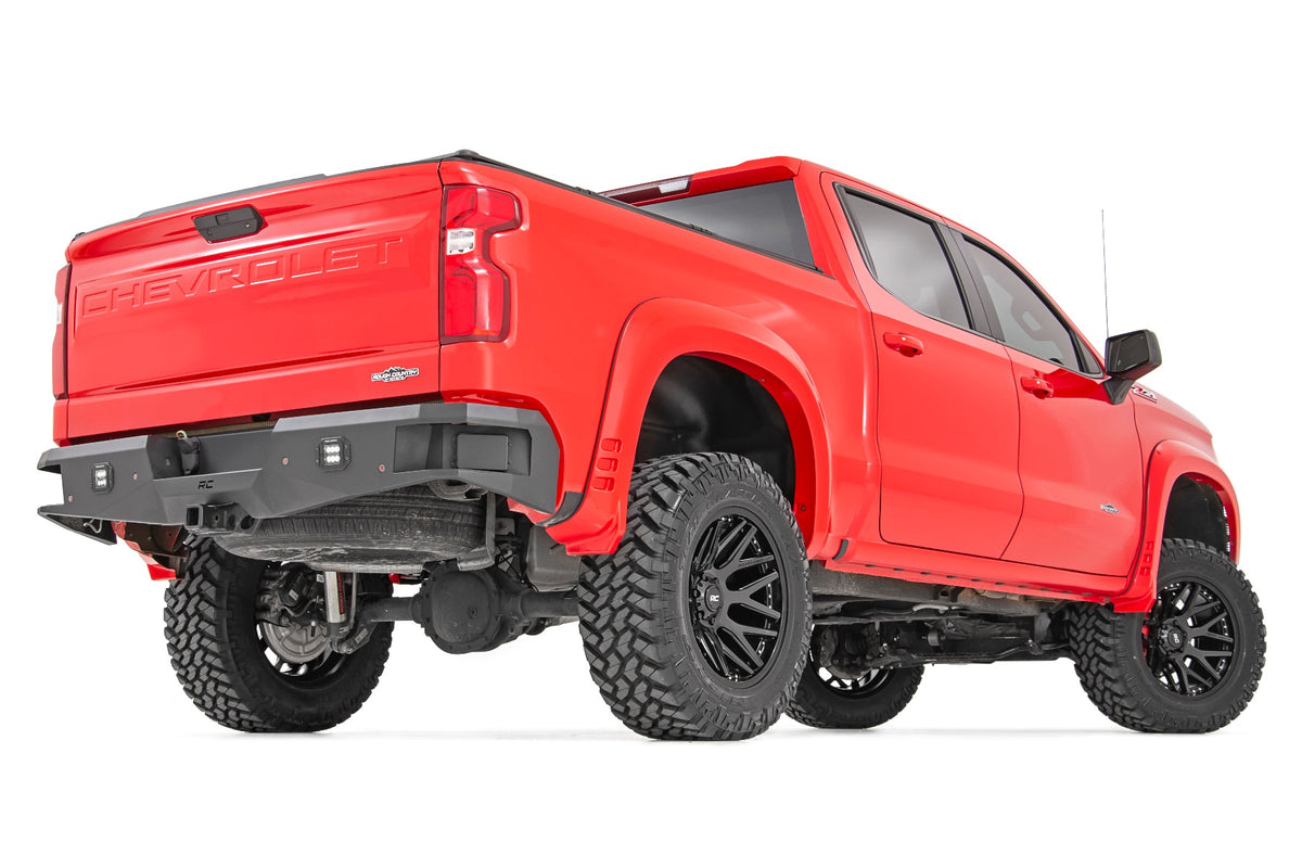 Rough Country 95 Series Wheel | One-Piece | Gloss Black | 20x10 | 5x4.5 | -19mm