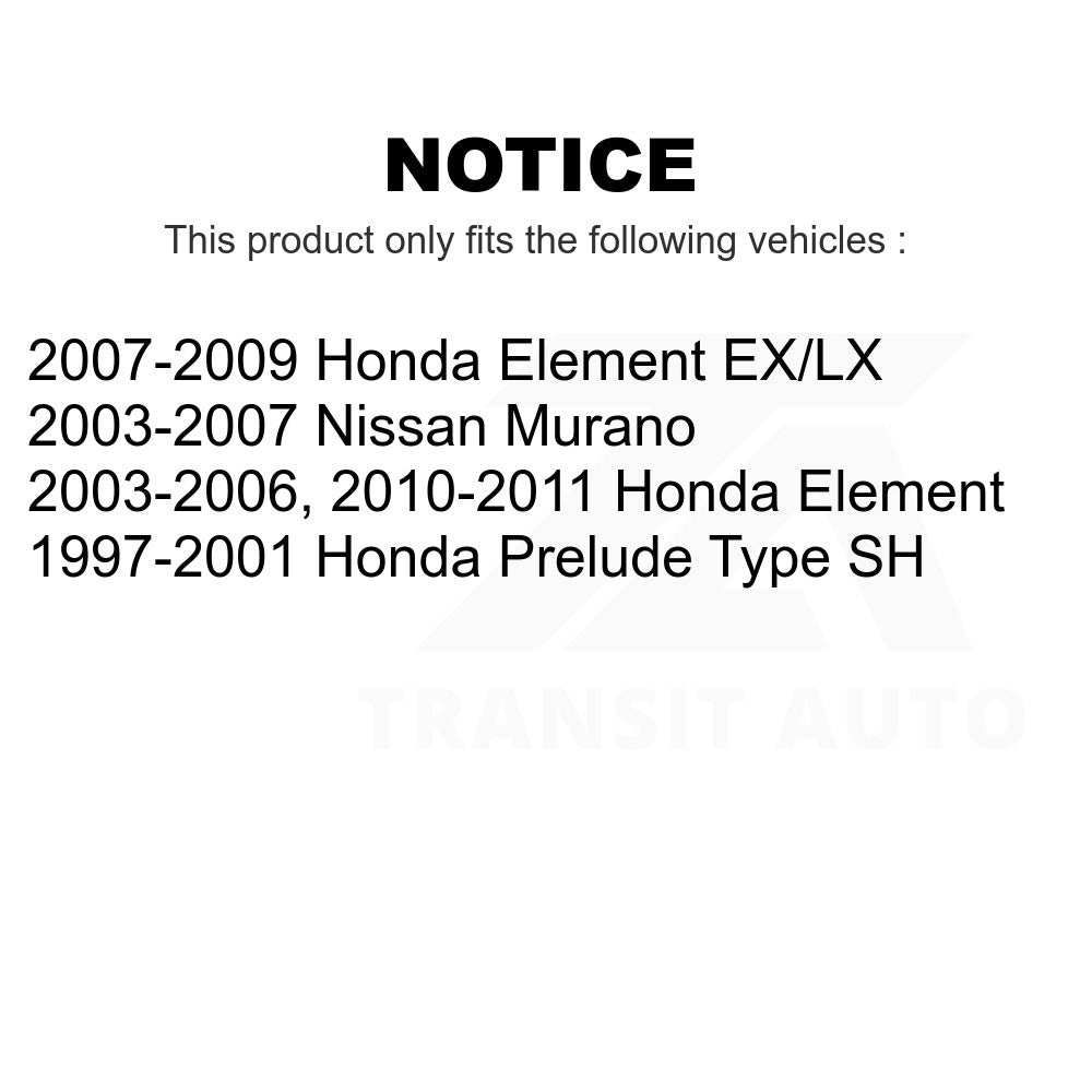 Suspension Stabilizer Bar Link Kit TOR-K80465 For Honda Element Nissan Murano Prelude