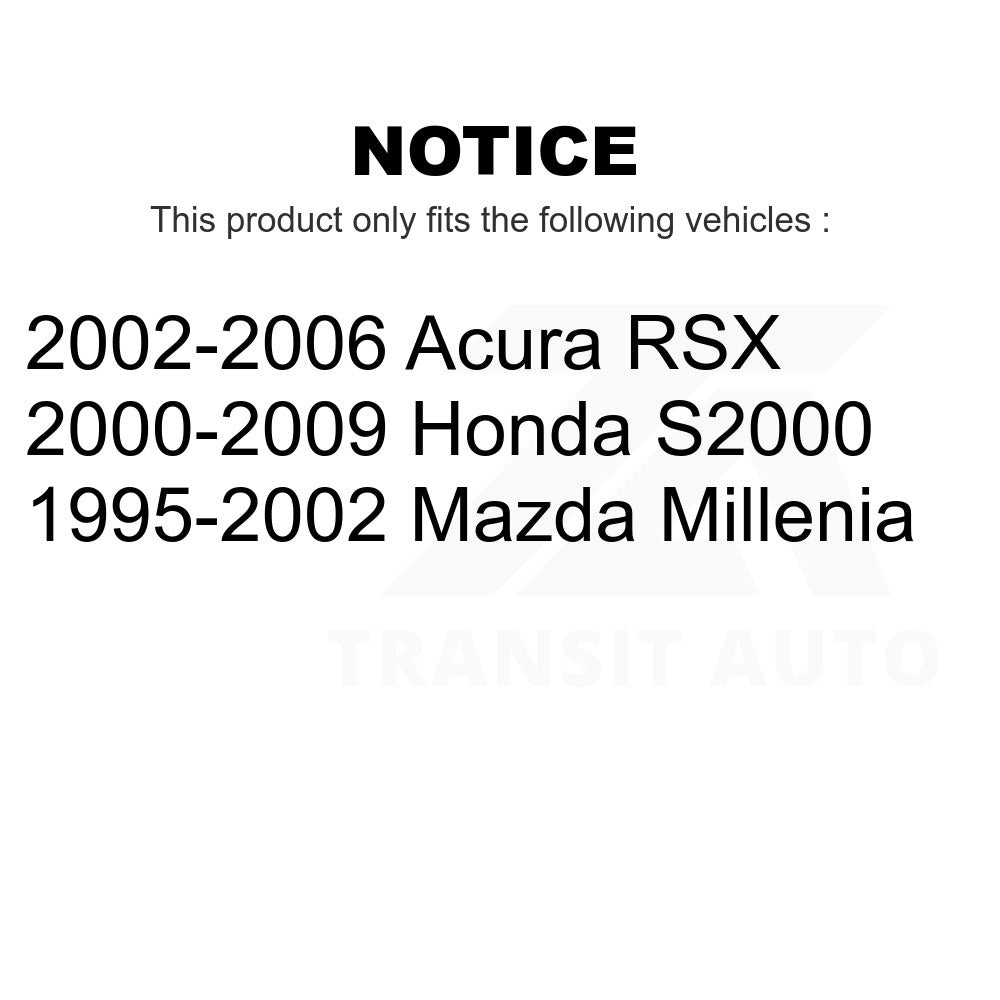 Suspension Stabilizer Bar Link Kit TOR-K80488 For Acura RSX Honda S2000 Mazda Millenia