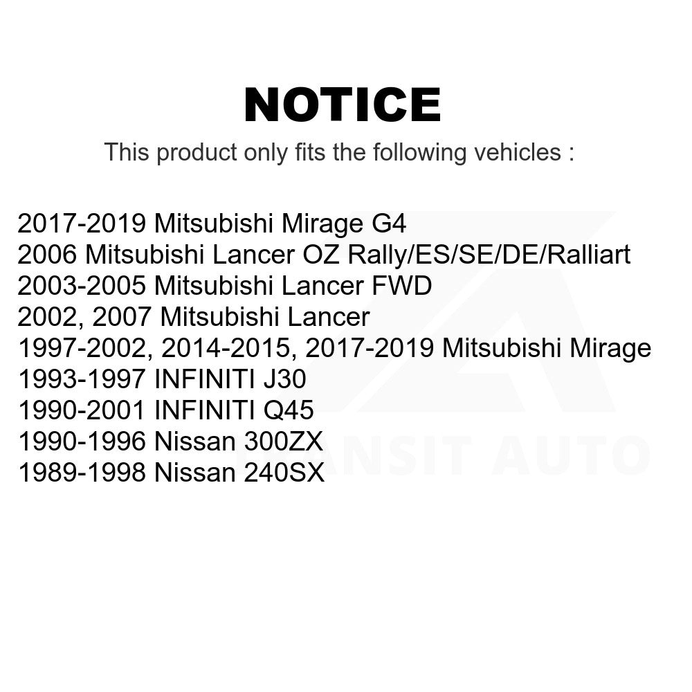 Suspension Stabilizer Bar Link Kit TOR-K90247 For Mitsubishi Mirage Lancer Nissan G4 240SX 300ZX INFINITI Q45 J30