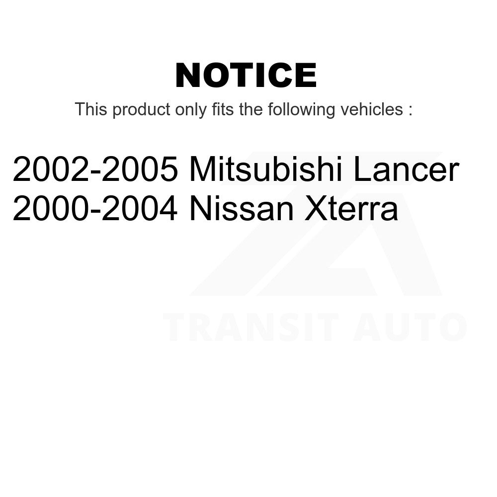 Suspension Stabilizer Bar Link Kit TOR-K90389 For Nissan Xterra Mitsubishi Lancer