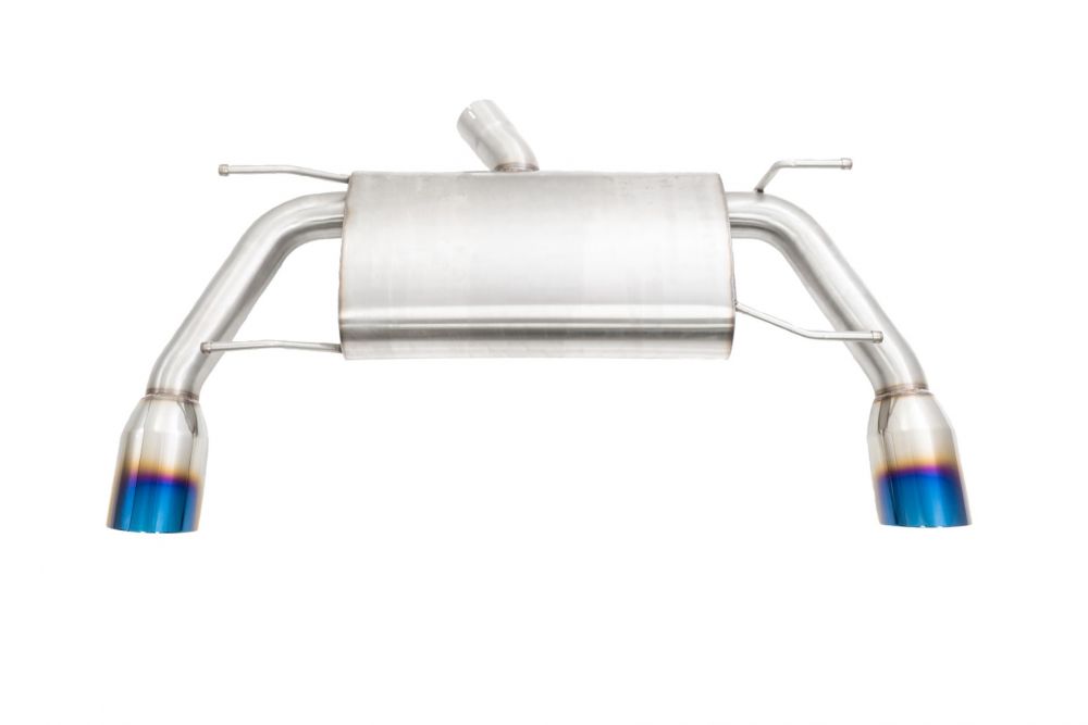 Toyota GR86 2022+ CBS Exhaust System Burnt Tips - MR-CBS-T8622-BT