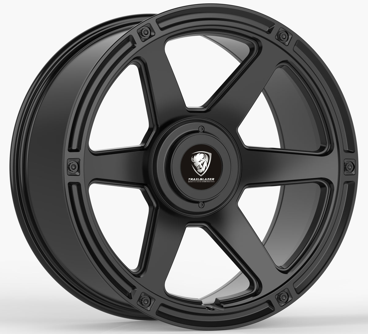 Trail Blazer Matt Black 20x9.0 5x115 Wheels - TB01-BLANK-2090-10-TB1.1