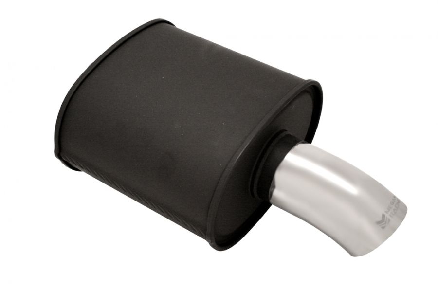 Universal Exhaust M-FG Muffler Black - MR-MU-MFG-B