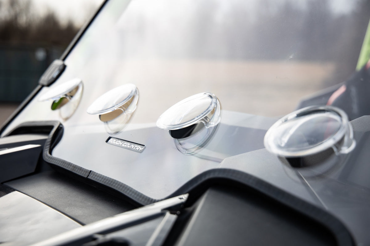 Vented Full Windshield | Scratch Resistant | Polaris RZR Turbo S/RZR Turbo S4 (21-22)