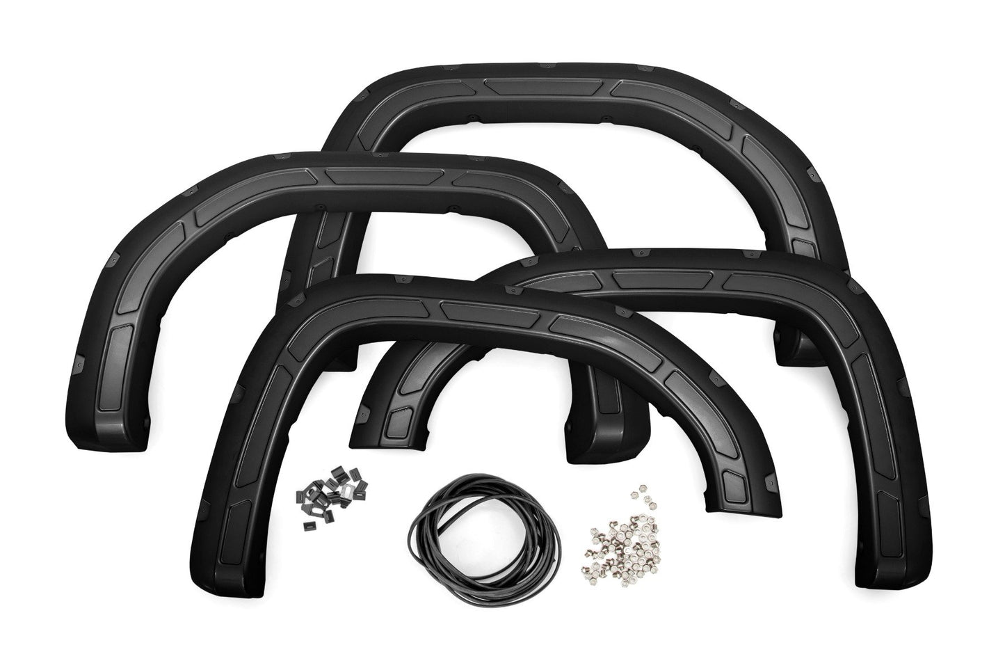 Defender Pocket Fender Flares | GBA Black | GMC Sierra 1500 (19-23)