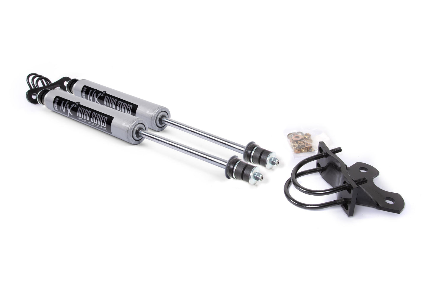 Single Steering Stabilizer Kit w/ NX2 Shock | Ford F150 (80-96), Ranger (83-97) & Bronco II (83-90) 4WD