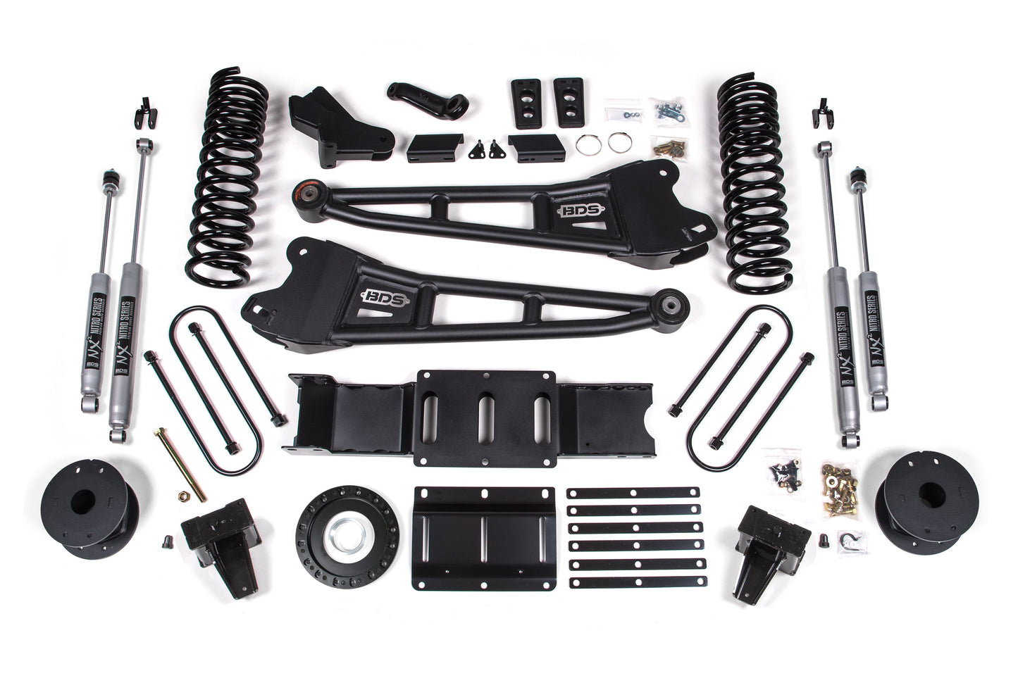 6 Inch Lift Kit w/ Radius Arm | Ram 3500 w/ Rear Air Ride (19-24) 4WD | Diesel