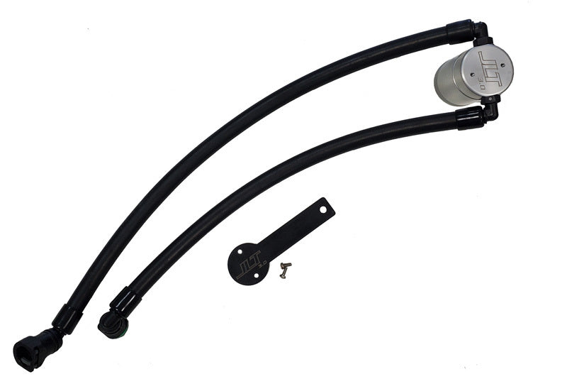 J&L 2021-2024 Ram TRX 6.2L Supercharged Passenger Side Oil Separator 3.0 - Clear Anodized
