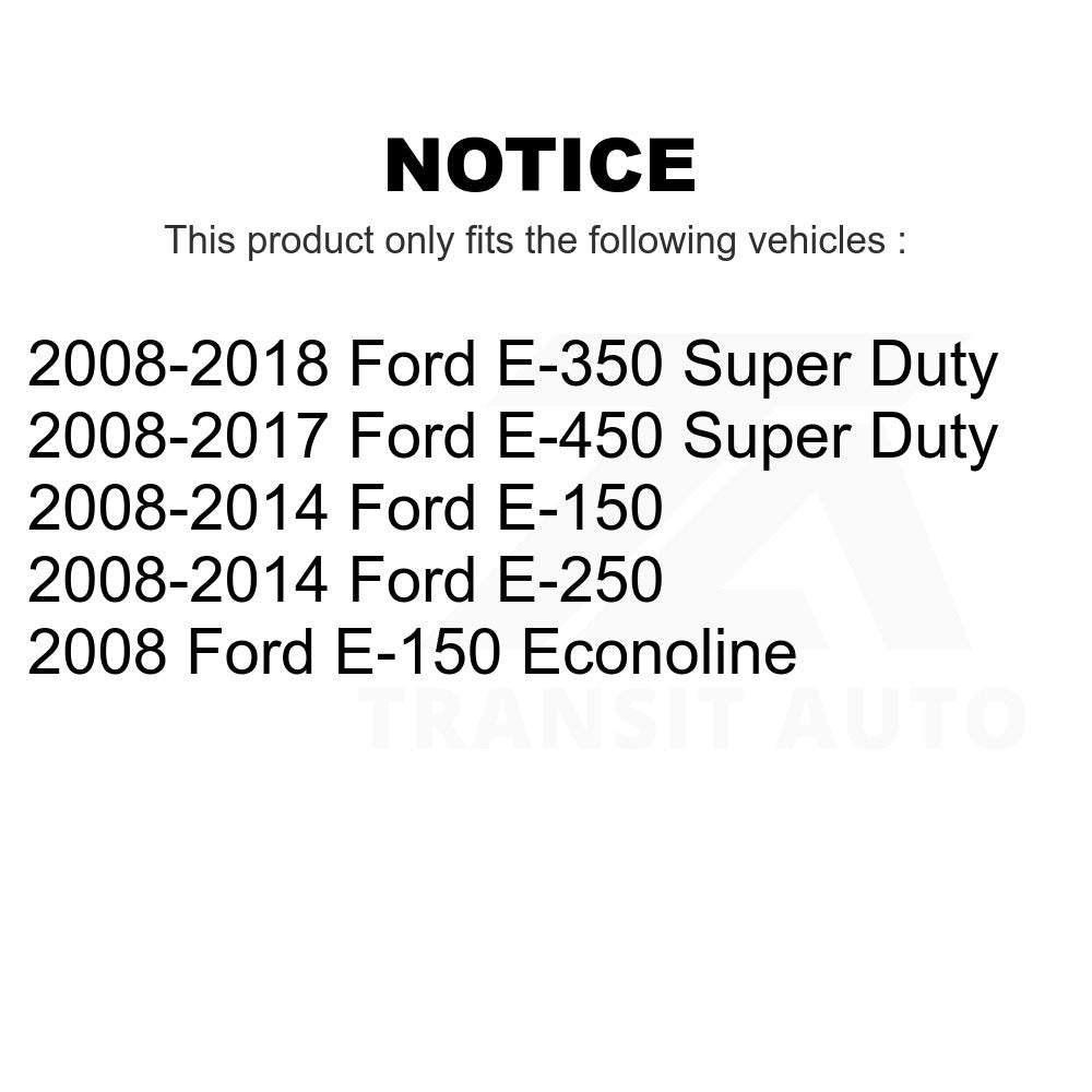 Parking Brake Hardware Kit 13-H7357 For Ford E-350 Super Duty E-250 E-150 E-450 Econoline