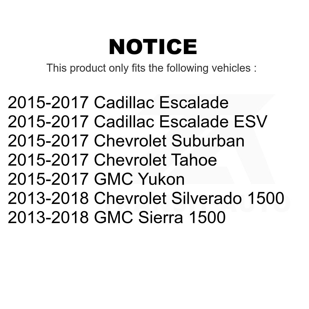 Parking Brake Hardware Kit 13-H7377 For Chevrolet Silverado 1500 GMC Sierra Tahoe Suburban Yukon Cadillac Escalade ESV
