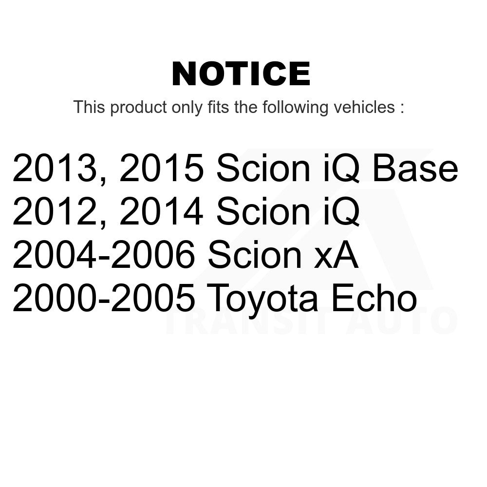Rear Left Drum Brake Wheel Cylinder 14-WC370196 For Scion Toyota Echo xA iQ