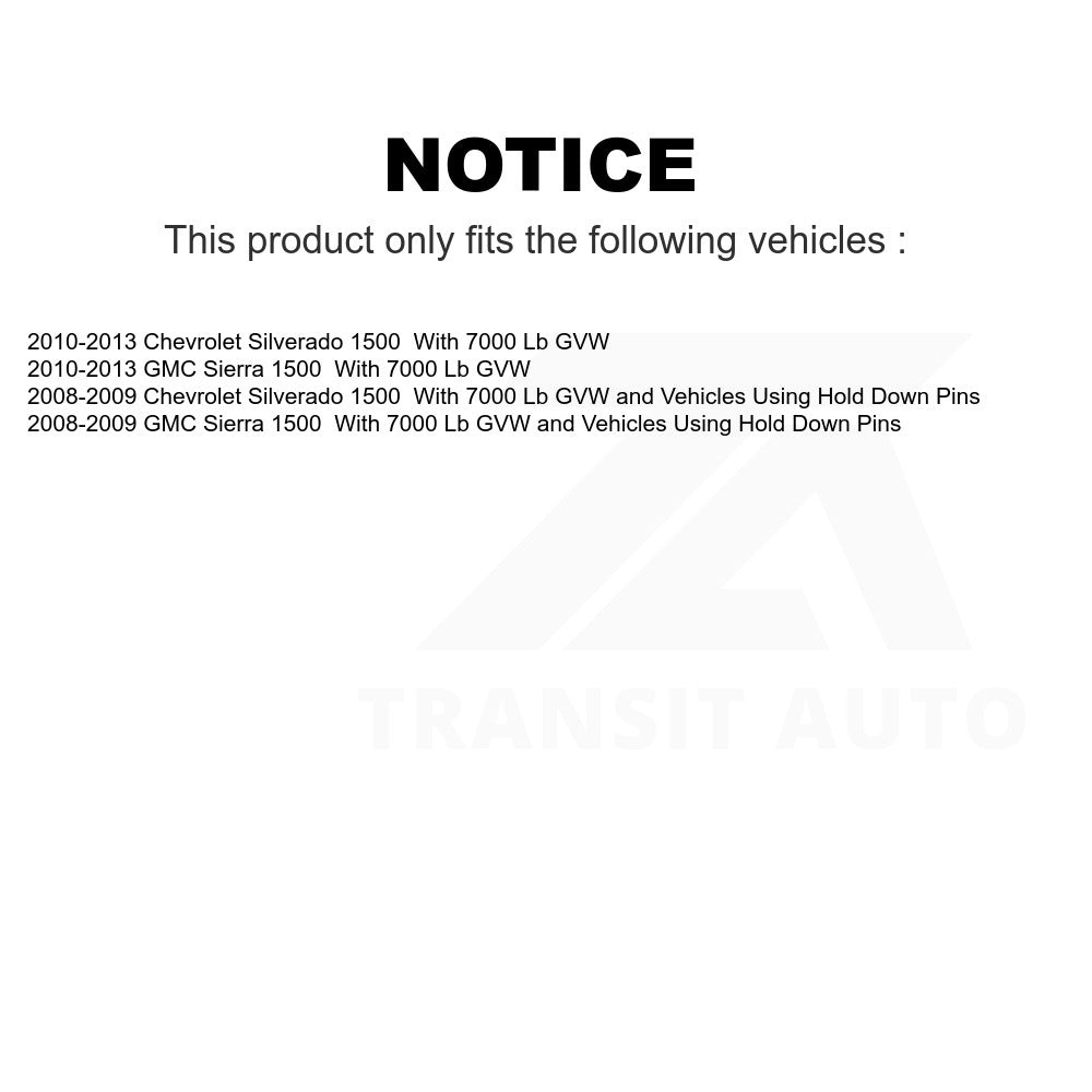 Rear Drum Brake Wheel Cylinder 14-WC370200 For Chevrolet Silverado 1500 GMC Sierra