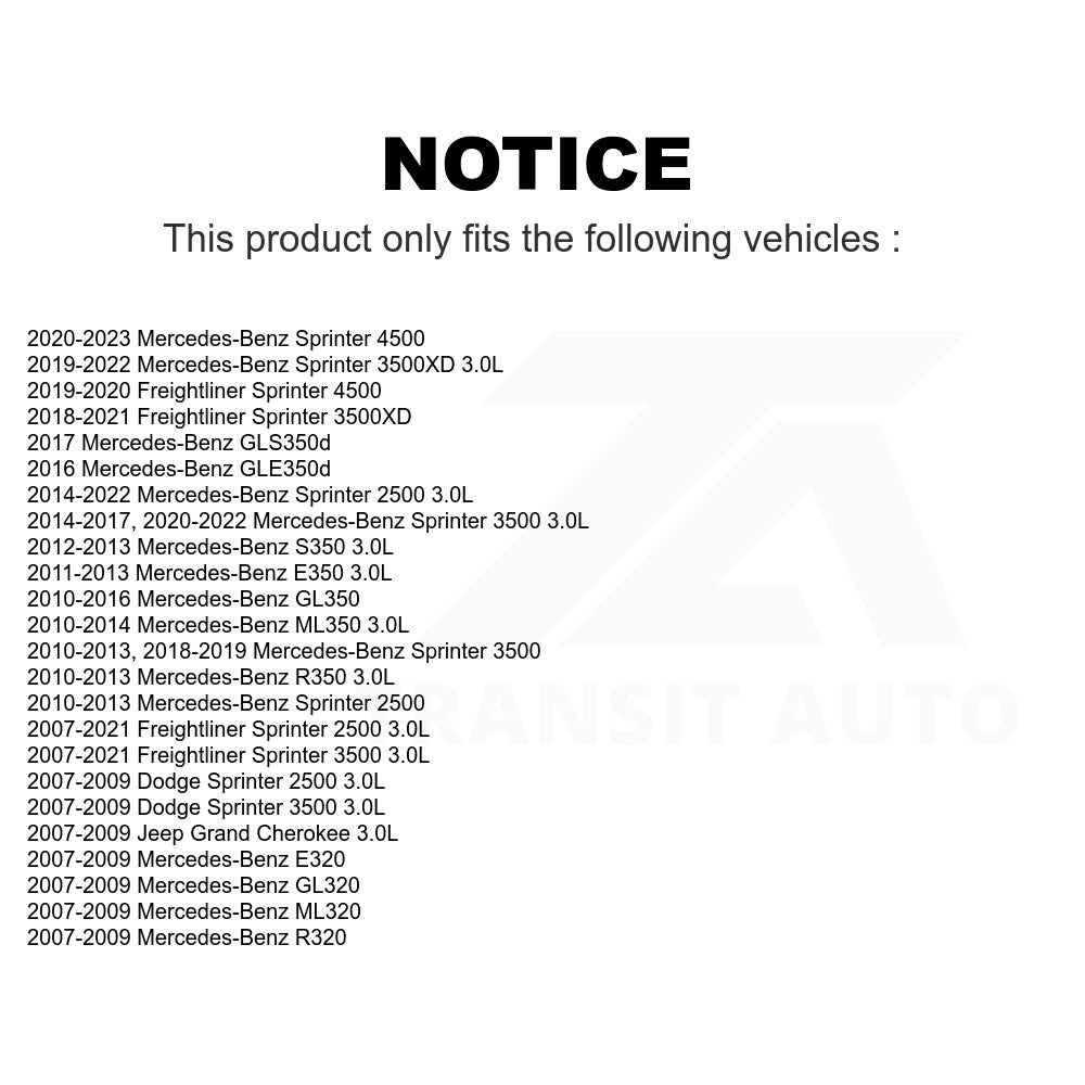 Engine Oil Filter 56-CH10323 For Mercedes-Benz Jeep Grand Cherokee Sprinter 2500 ML350 E350 3500 Freightliner Dodge GL350 ML320 E320 R350 GL320 R320 S350 GLS350d GLE350d 4500 3500XD