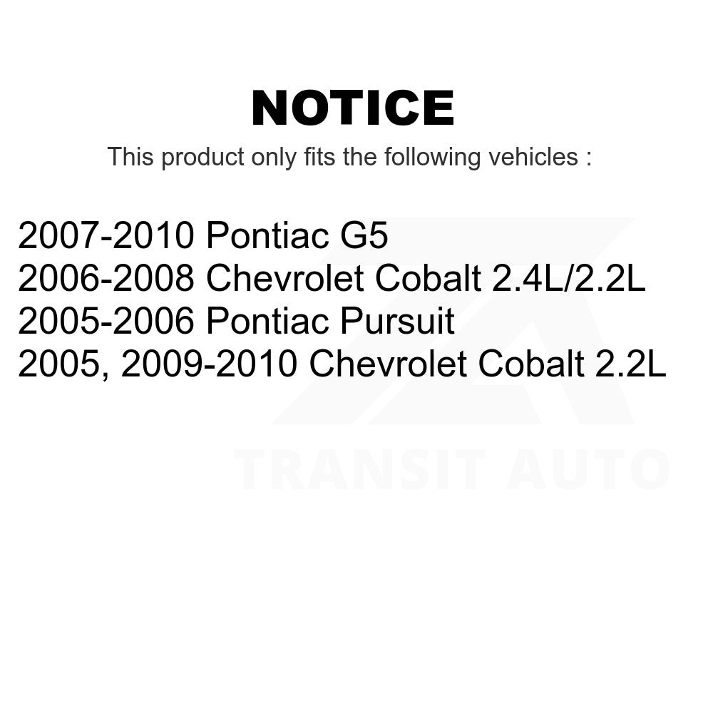 Air Filter 57-49117 For Chevrolet Cobalt Pontiac G5 Pursuit