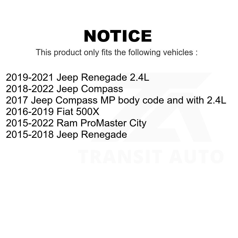 Air Filter 57-WA10337 For Jeep Renegade Compass Ram ProMaster City Fiat 500X